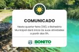 Balneário Municipal abrirá mais tarde nesta quarta-feira devido a treinamento de equipe