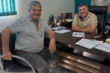 Prefeito Josmail recebe visita de Jango Busanello e destaca parceria e amizade