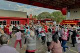 Grupo Conviver Idosos participou de uma atividade especial no Corpo de Bombeiro