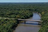 Ponte sobre o Rio Miranda ser&aacute; interditada temporariamente para concretagem da estrutura