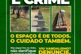 Vandalismo prejudica a Pra&ccedil;a do Bom Viver e toda a comunidade