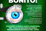 Secretaria orienta pacientes a manterem atualizados os pedidos de procedimentos oftalmol&oacute;gicos