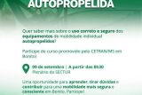Bonito recebe curso sobre mobilidade individual autopropelida no dia 9 de setembro