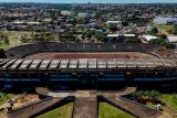 Presidentes da CBF e FFMS visitam Est&aacute;dio Moren&atilde;o