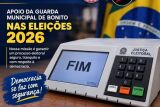 Guarda Municipal de Bonito refor&ccedil;a seguran&ccedil;a durante as elei&ccedil;&otilde;es 2026