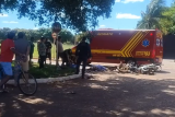 Mulher morre em batida entre motos em Mato Grosso do Sul