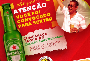 Jogo do Brasil? Conveniência Calisto se prepara para receber a torcida