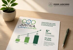 TJMS alcança 5&ordm; lugar no Índice de Desempenho da Sustentabilidade do CNJ