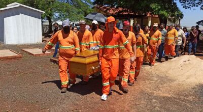 Amigos usaram uniforme na despedida do jovem morto por afogamento em MS