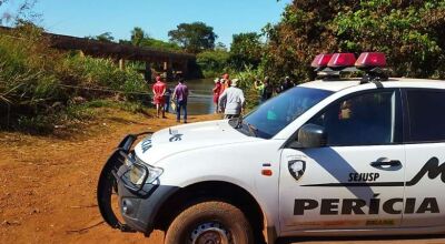 A perícia esteve no local - Crédito: Osvaldo Duarte/Dourados News