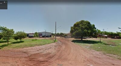 Rua em que crime foi registrado, em Bataguassu (MS) Foto: Google Street View/Reprodução