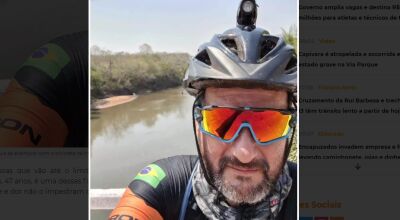 Cláudio começou a se aventurar com a bicicleta há três anos (Foto: Arquivo pessoal)
