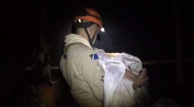 Bombeiros resgatam criança, idosa e mulher de incêndio e ventania em MS