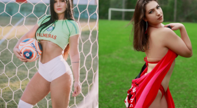 Musas do Brasileirão eleitas em 2021. Fotos: Divulgação