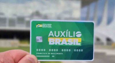 Modelo de como será o cartão do Auxílio Brasil - Divulgação