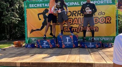 Campeão da categoria 30 a 39 anos 5 km