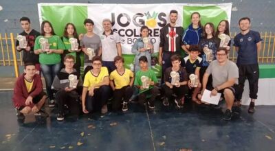 Conheça e veja FOTOS dos vencedores do Xadrez nos Jogos Escolares 2022 em Bonito (MS)