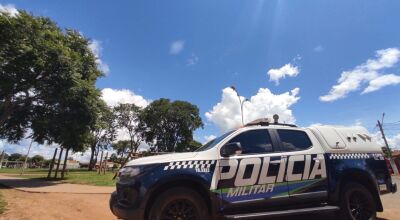 Em Bonito, dupla sai no soco no meio da rua e polícia precisa usar bala de borracha para separar bri