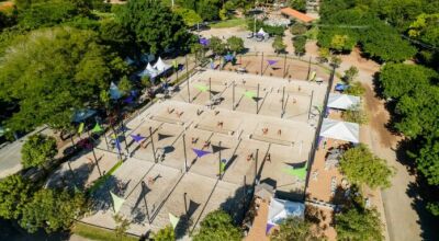 Quadras de Areia do Balneário Municipal serão abertas ao público a partir de hoje