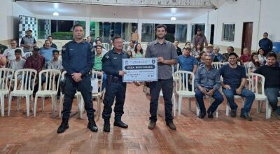 Subcomandante da 1ª CIPM realiza palestra no Sindicato Rural de Bonito