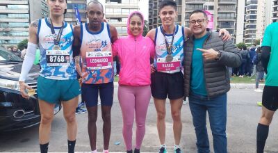 Atletas de Bonito MS participam de Meia Maratona Internacional de Florianópolis