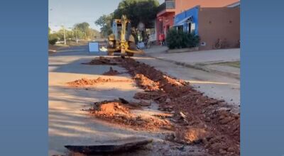 BONITO: Obras de recapeamento com recursos próprios começam e será em 3 etapas, prefeito comemora