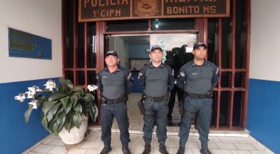 Polícia Militar de Bonito recebe Oficial PM recém formado para compor efetivo