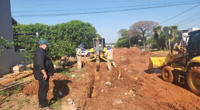 Prefeito acompanha de perto e destaca as obras da Rua das Flores em Bonito (MS)