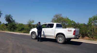 Polícia Militar realiza policiamento no Distrito do Águas do Miranda de Bonito