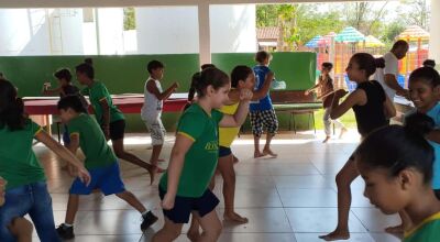 Prefeitura de Bonito oferece aulas de capoeira na Escola Municipal Rural Francisco Anísio  