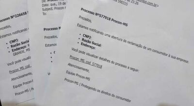 Procon/MS reforça alerta sobre mensagens falsas enviadas a empresas