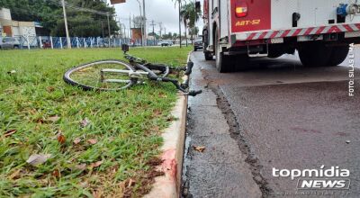 Idoso atropelado por moto no Noroeste morre após sete dias internado na Santa Casa