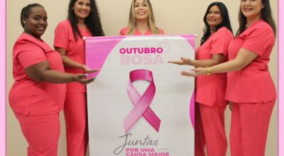 Laboratório Bonito inicia a campanha do outubro rosa, conscientizando a saúde da mulher. 