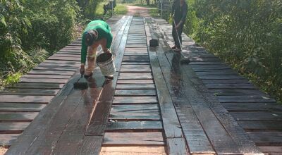 Reforma da ponte do Ramada é finalizada e acesso foi desbloqueado em Bonito