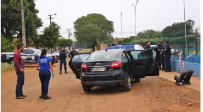 Homem é morto na frente da esposa e do filho em unidade de saúde de MS