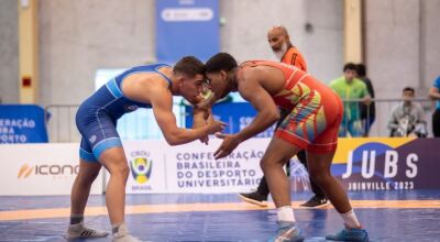 Pelo terceiro ano seguido, MS domina o wrestling nos Jogos Universitários Brasileiros e segue invict