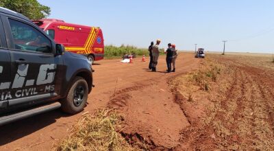 Motociclista morre em acidente após tentar ultrapassagem em cidade de MS