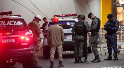 Homem é morto a tiros no estacionamento de supermercado em Mato Grosso do Sul