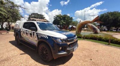 Homem bate na esposa e acaba preso no centro de Bonito