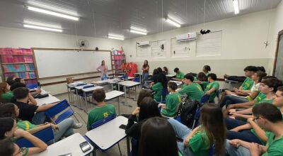 Secretaria de Saúde de Bonito inicia projeto voltado para saúde mental em escola