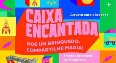 Polícia Militar de Bonito arrecada brinquedo da Campanha Caixa Encantada; saiba como ajudar