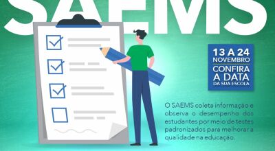 Alunos de Bonito passam por prova do SAEMS e prefeitura faz alerta aos pais e responsáveis 