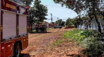 AGORA: Corpo é encontrado por bombeiros em meio a incêndio em terreno no São Conrado