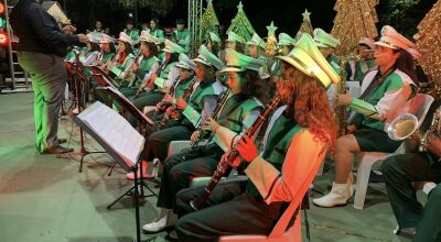 Concerto da Banda Municipal encerrou atividades de 2023 do projeto em noite especial em Bonito