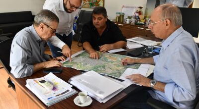 Prefeito de Bonito se reúne com Paulo Corrêa e secretário de Estado de Infraestrutura e Logística 