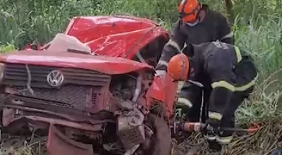 Motorista sai da pista, bate carro em árvore e morre em Mato Grosso do Sul