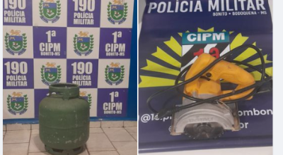 Polícia Militar e Polícia Civil recuperam objeto furtado e realiza prisões em Bonito