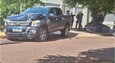 Recém liberto, ladrão furta caminhonete, mas sofre acidente durante fuga e morre em MS