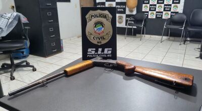 Homem ameaça e atira contra a casa do vizinho e é preso pela Polícia Civil em Bonito