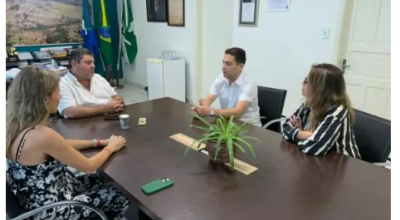 Prefeitura de Bonito recebe representantes do Instituto Cidades Del Futuro 
